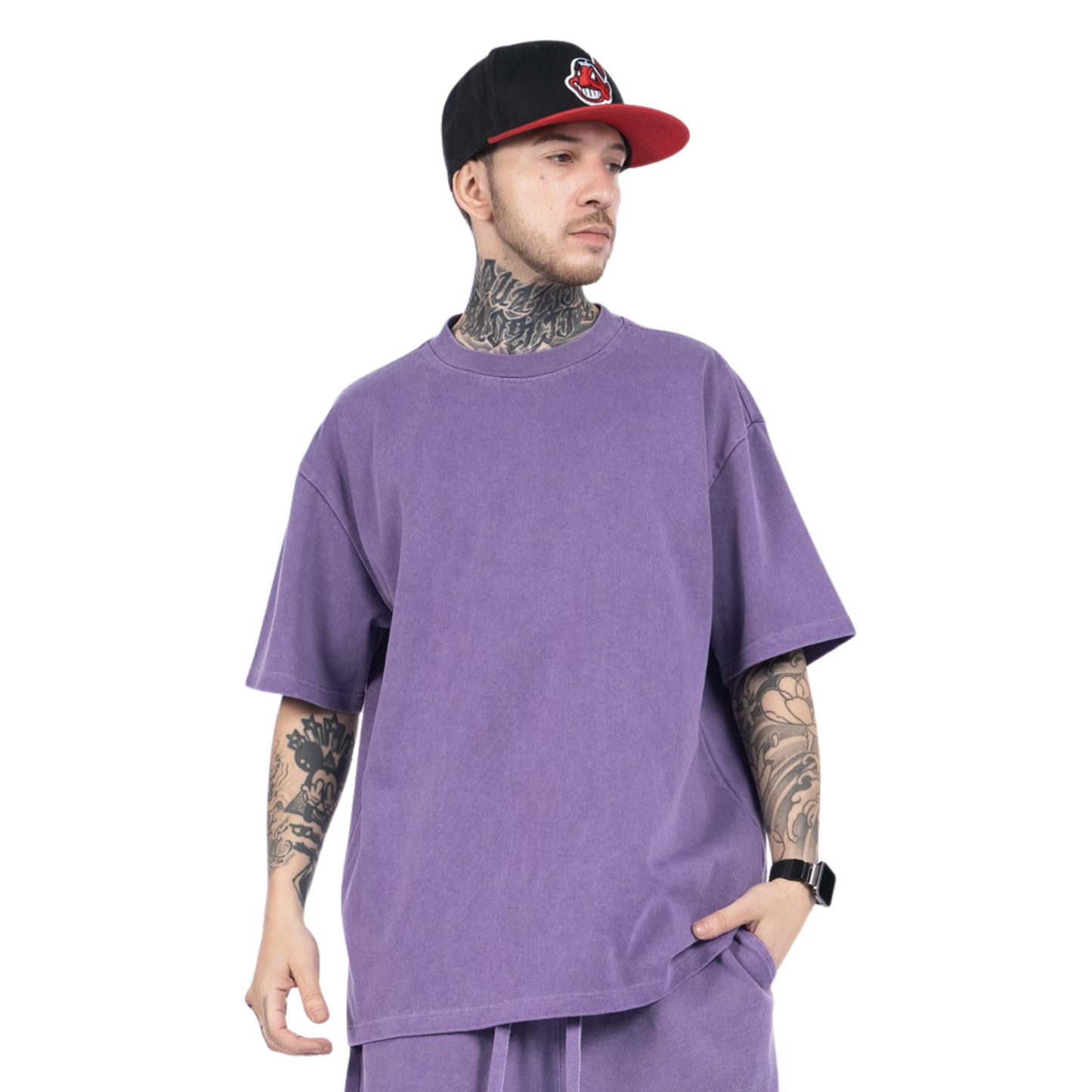 Retro Streetwear Oversize Short-Sleeve T-Shirt