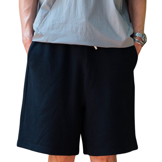 400g Custom-Woven Waffle Breathable Streetwear Shorts