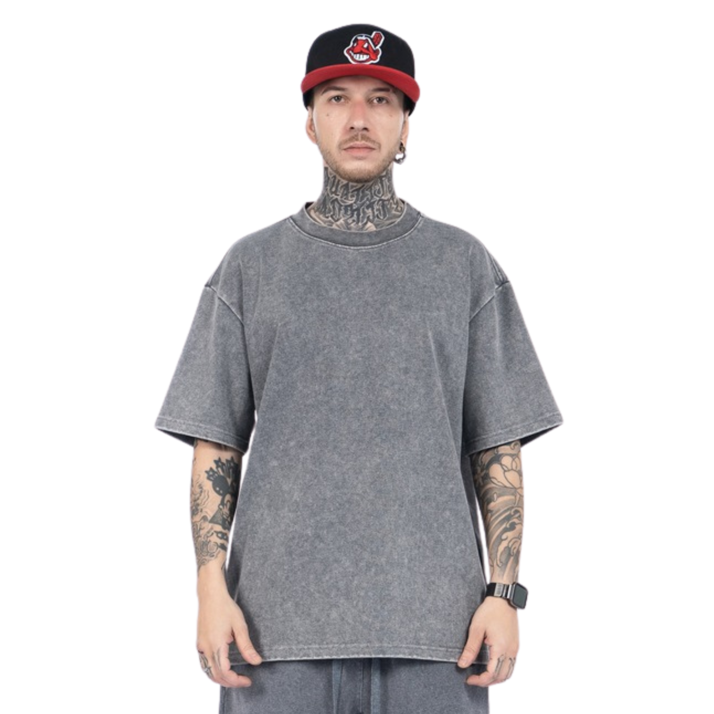 Retro Streetwear Oversize Short-Sleeve T-Shirt