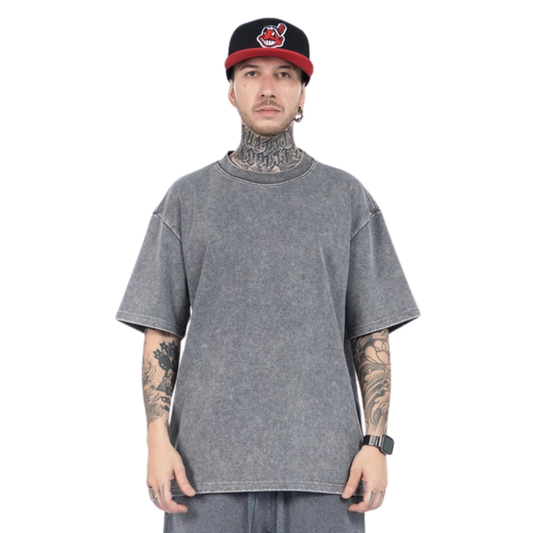 Retro Streetwear Oversize Short-Sleeve T-Shirt