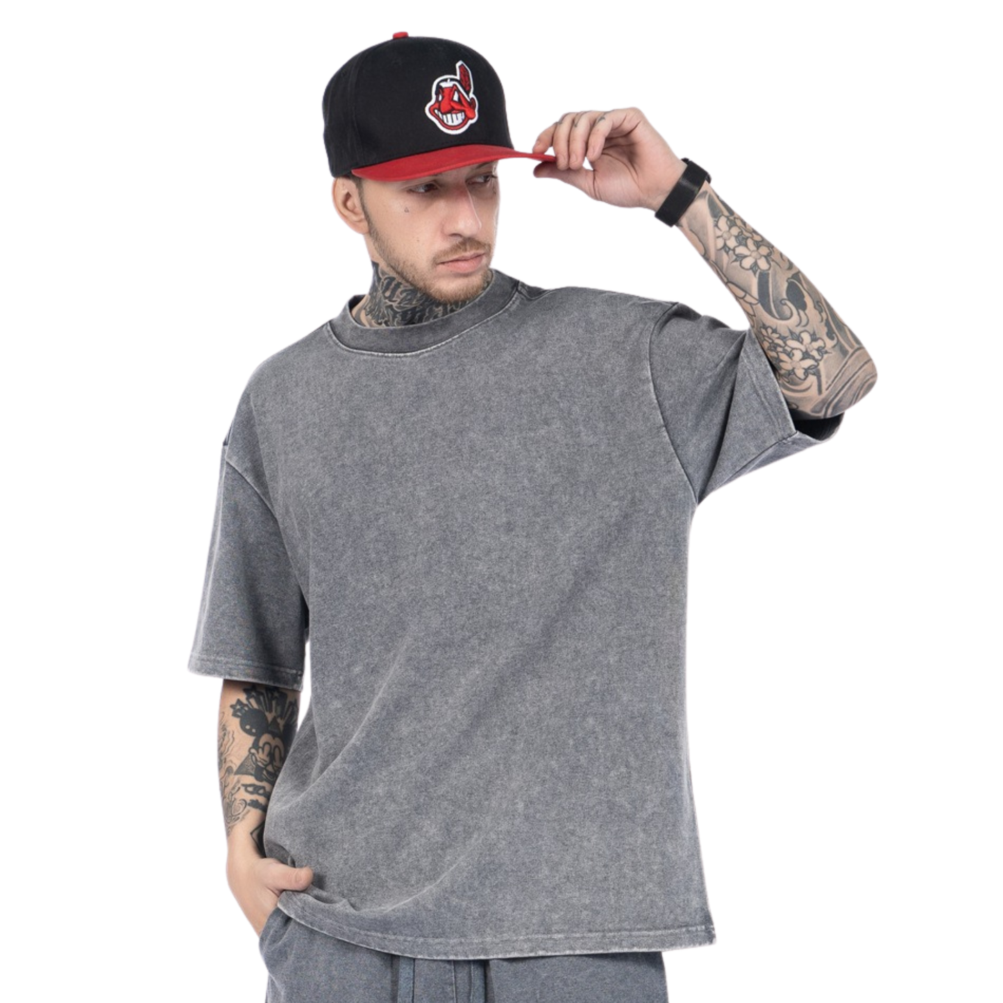 Retro Streetwear Oversize Short-Sleeve T-Shirt