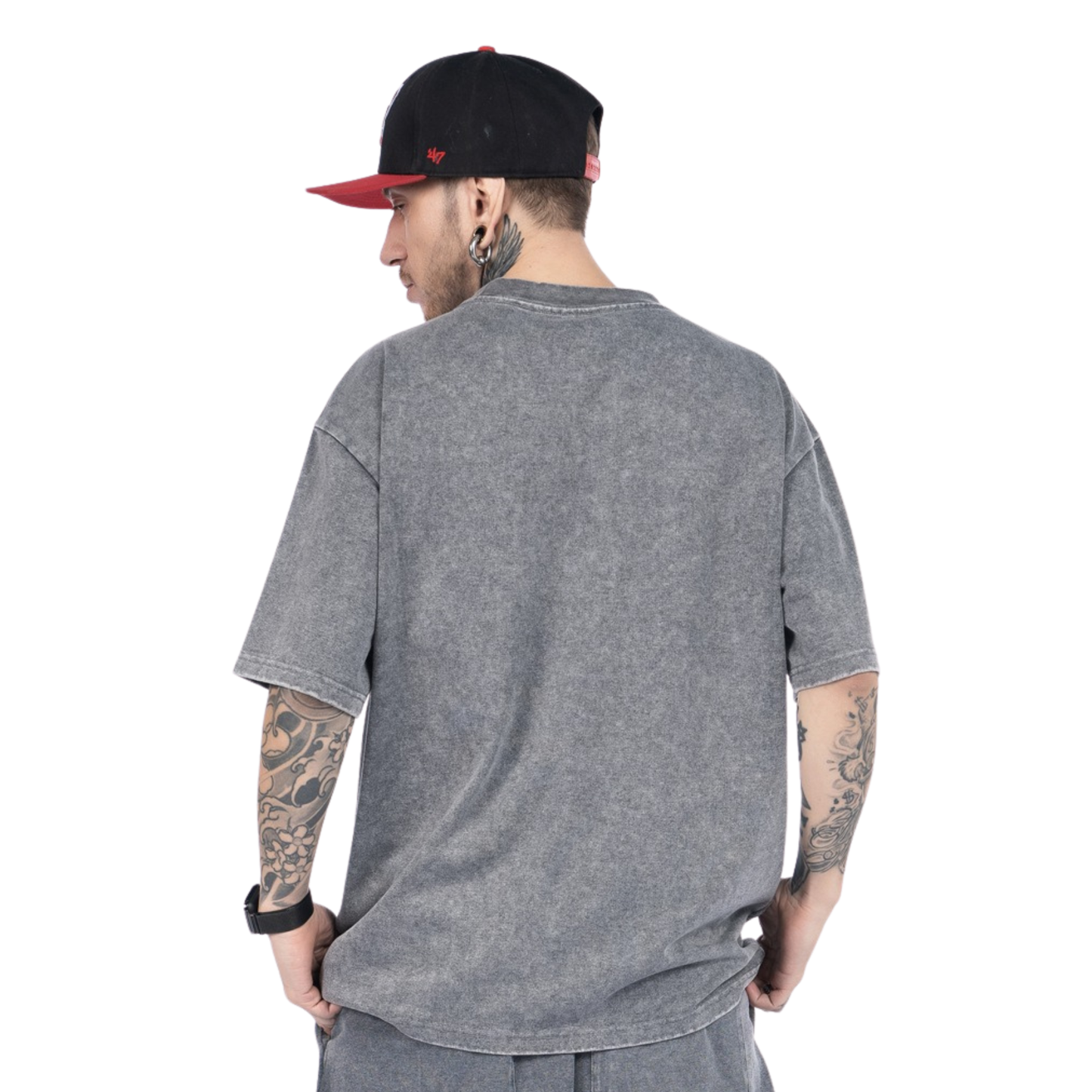 Retro Streetwear Oversize Short-Sleeve T-Shirt