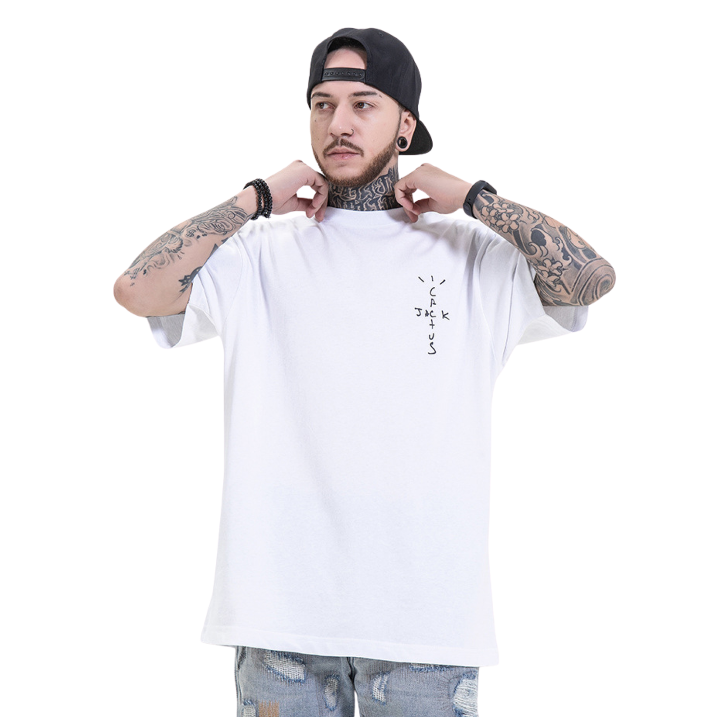 Look Mom I Can Fly Cactus Jack Streetwear T-Shirt
