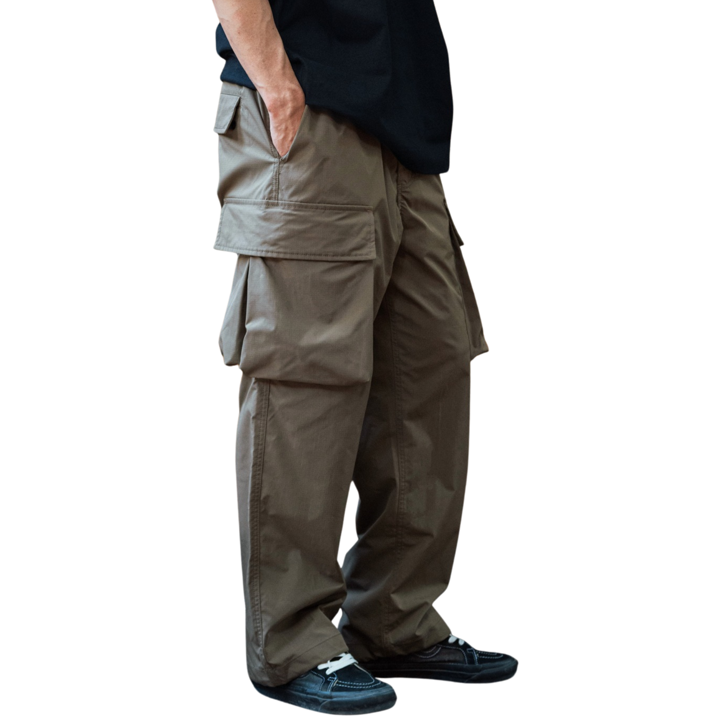 Japanese-Style Multi-Pocket Hiking Cargo Pants