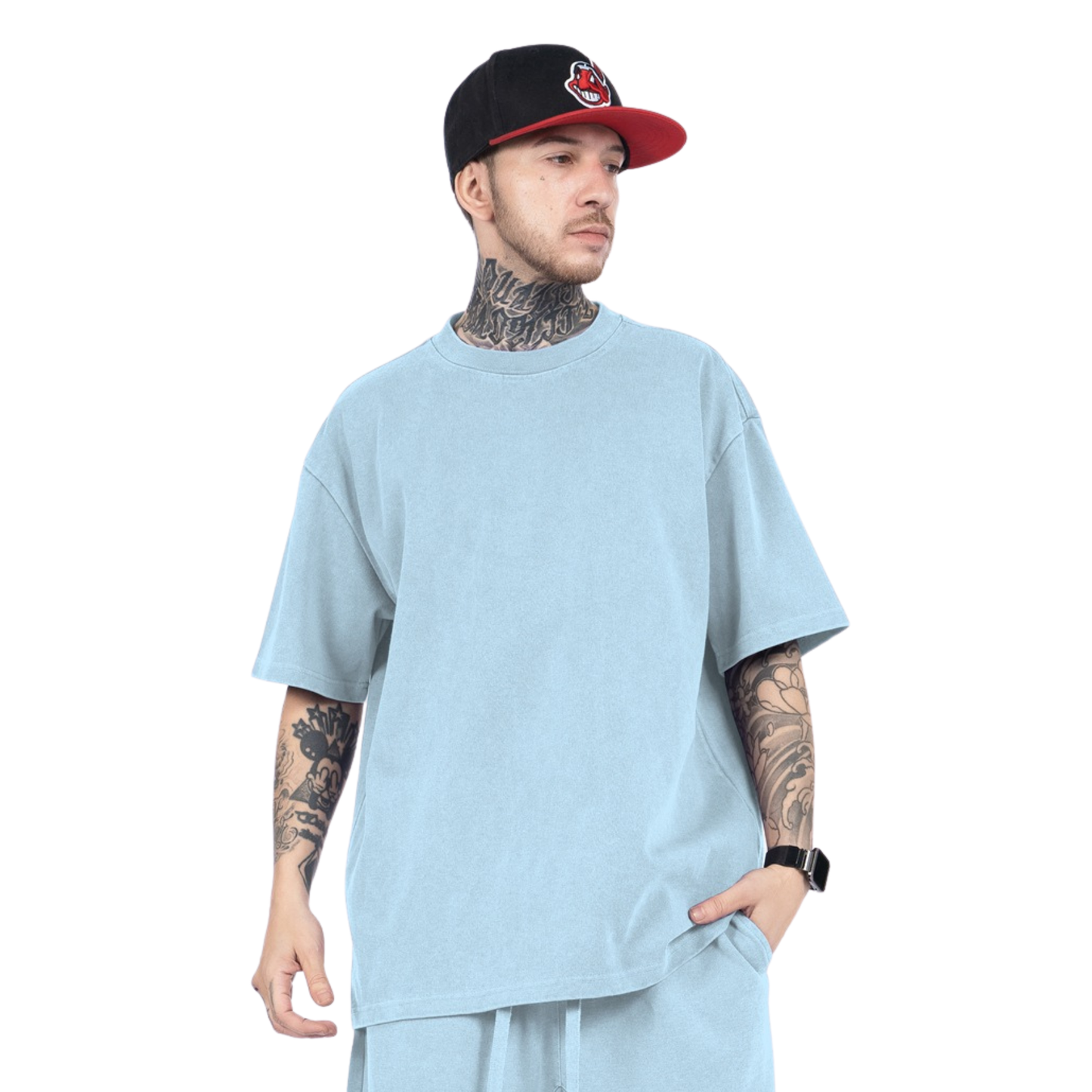 Retro Streetwear Oversize Short-Sleeve T-Shirt