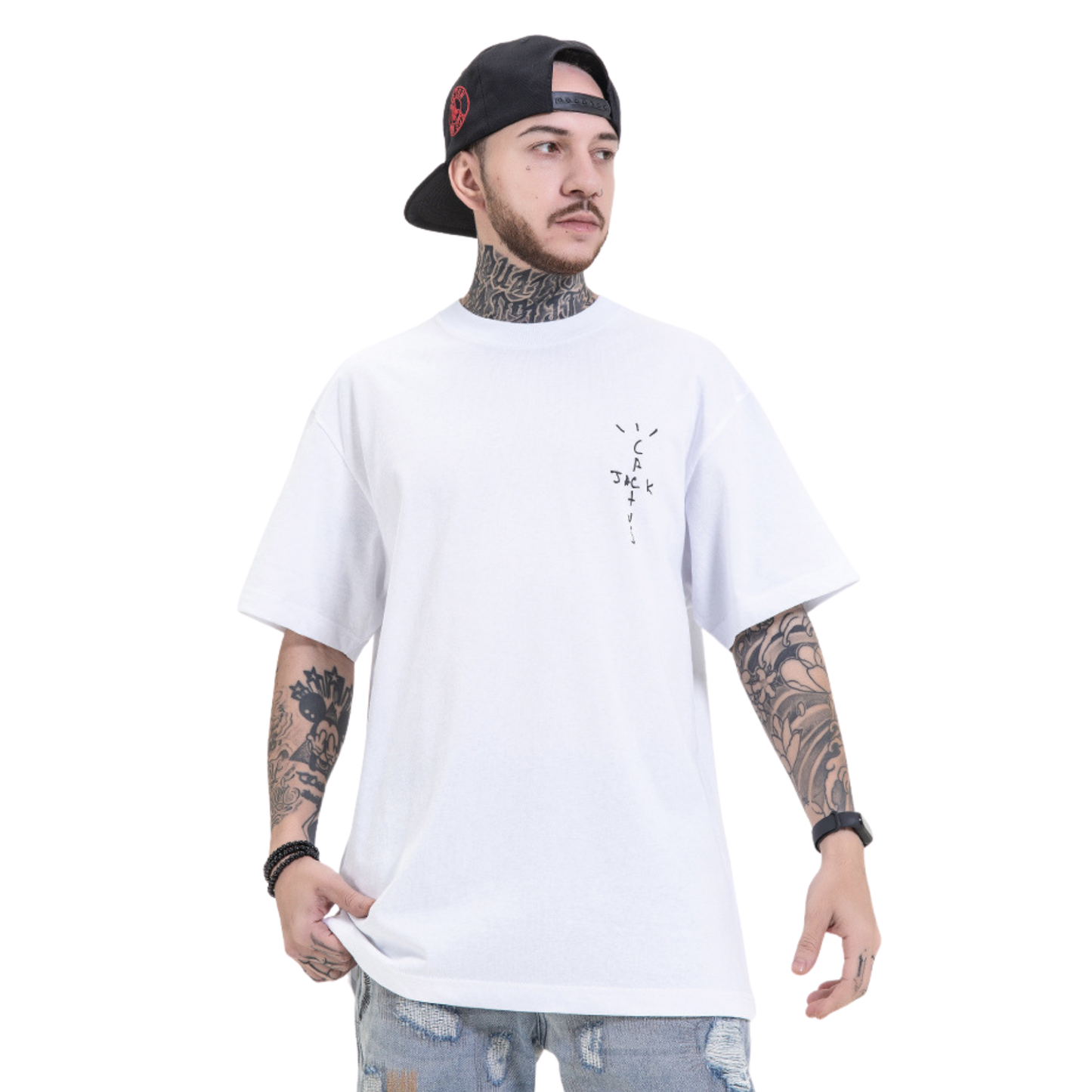 Look Mom I Can Fly Cactus Jack Streetwear T-Shirt